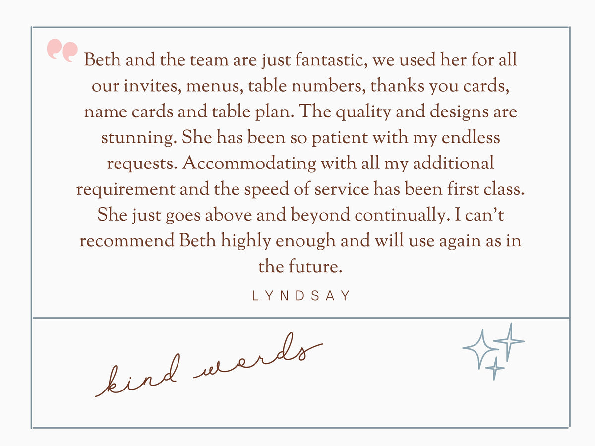 Wildflower Double Sided Invitations