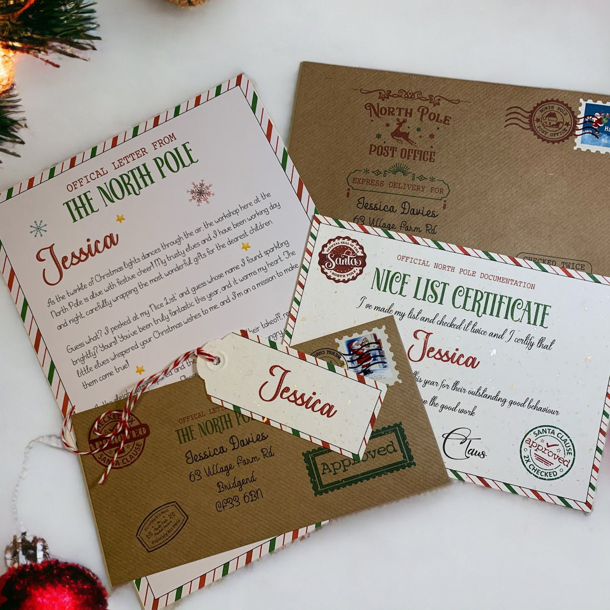 Personalised Letter From Santa/Father Christmas