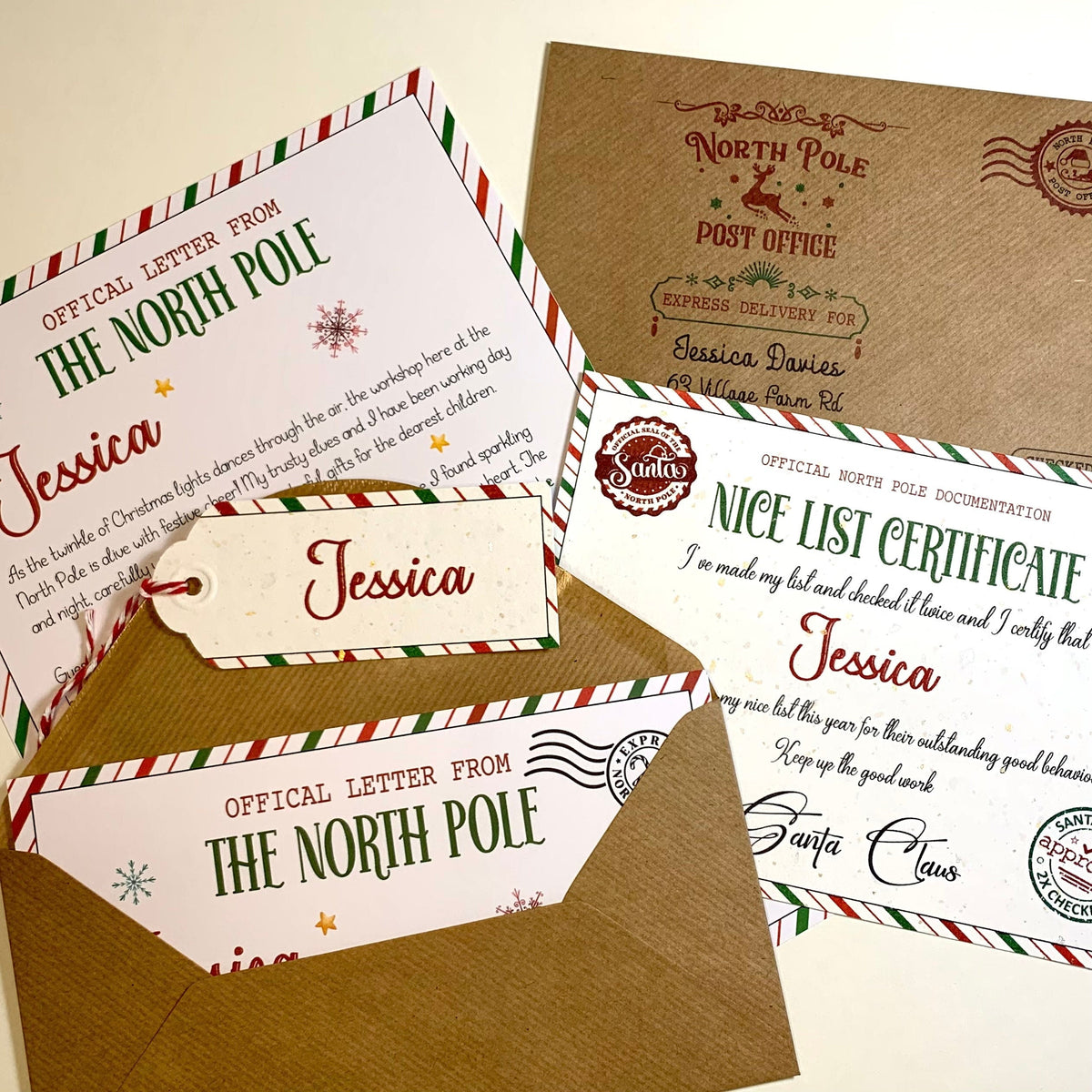 Personalised Letter From Santa/Father Christmas